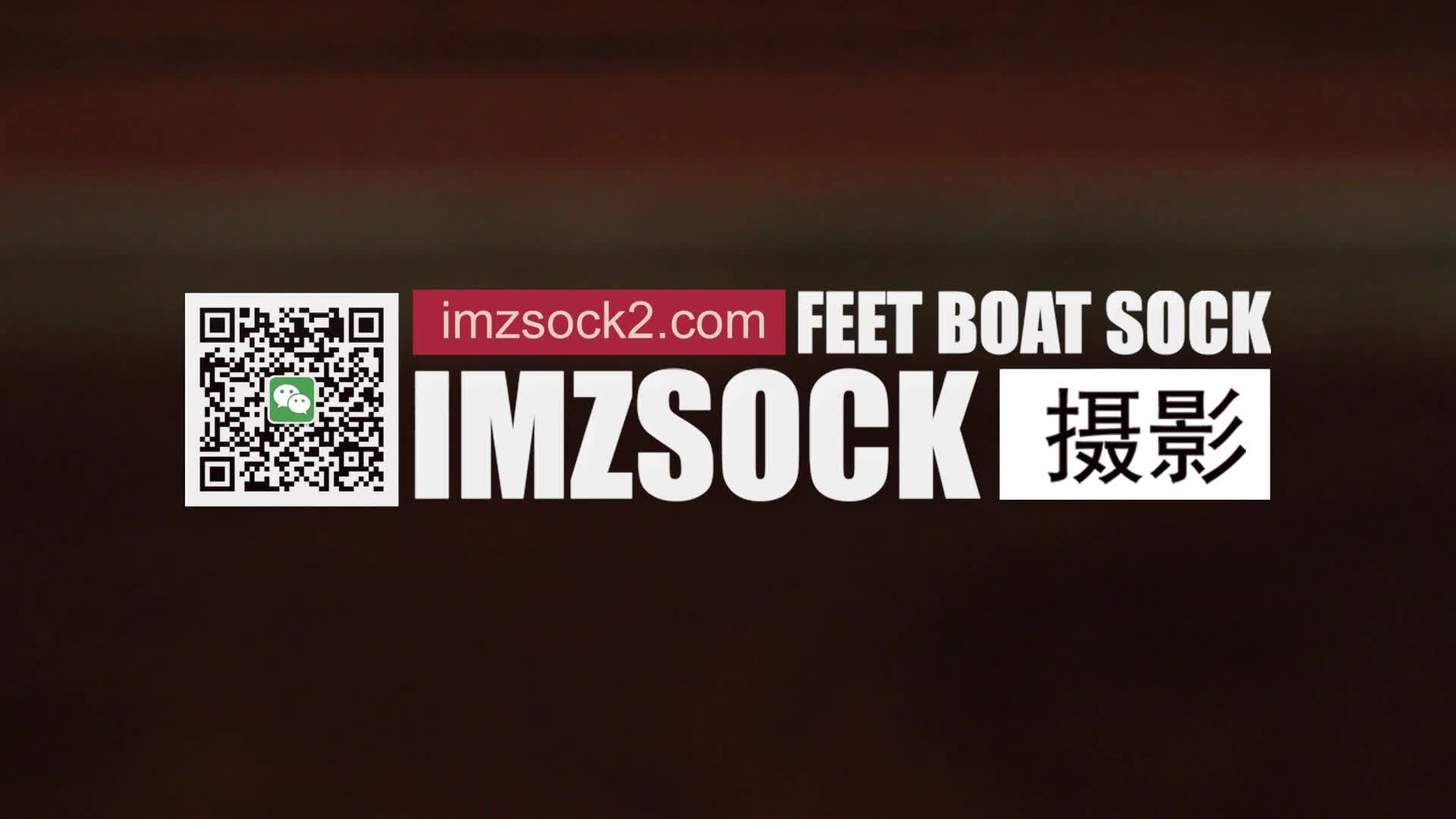 imzsock摄影 足模 超薄白丝 秀足